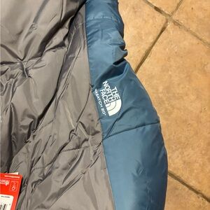 New With Tags The North Face Wasatch 20/-7 Mummy Sleeping Bag - Blue/Grey